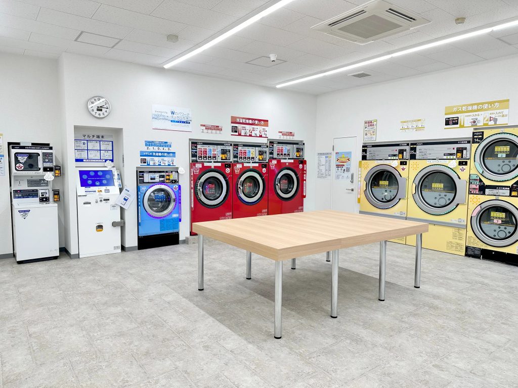 コインランドリーの写真